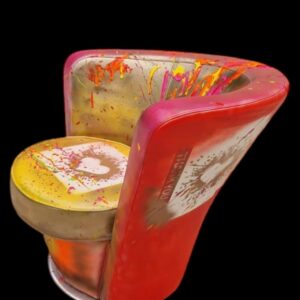 Fauteuil " Cœur de Lacroix"