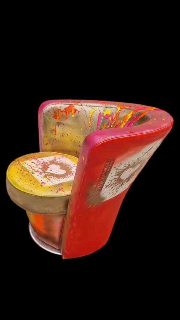 Fauteuil " Cœur de Lacroix"
